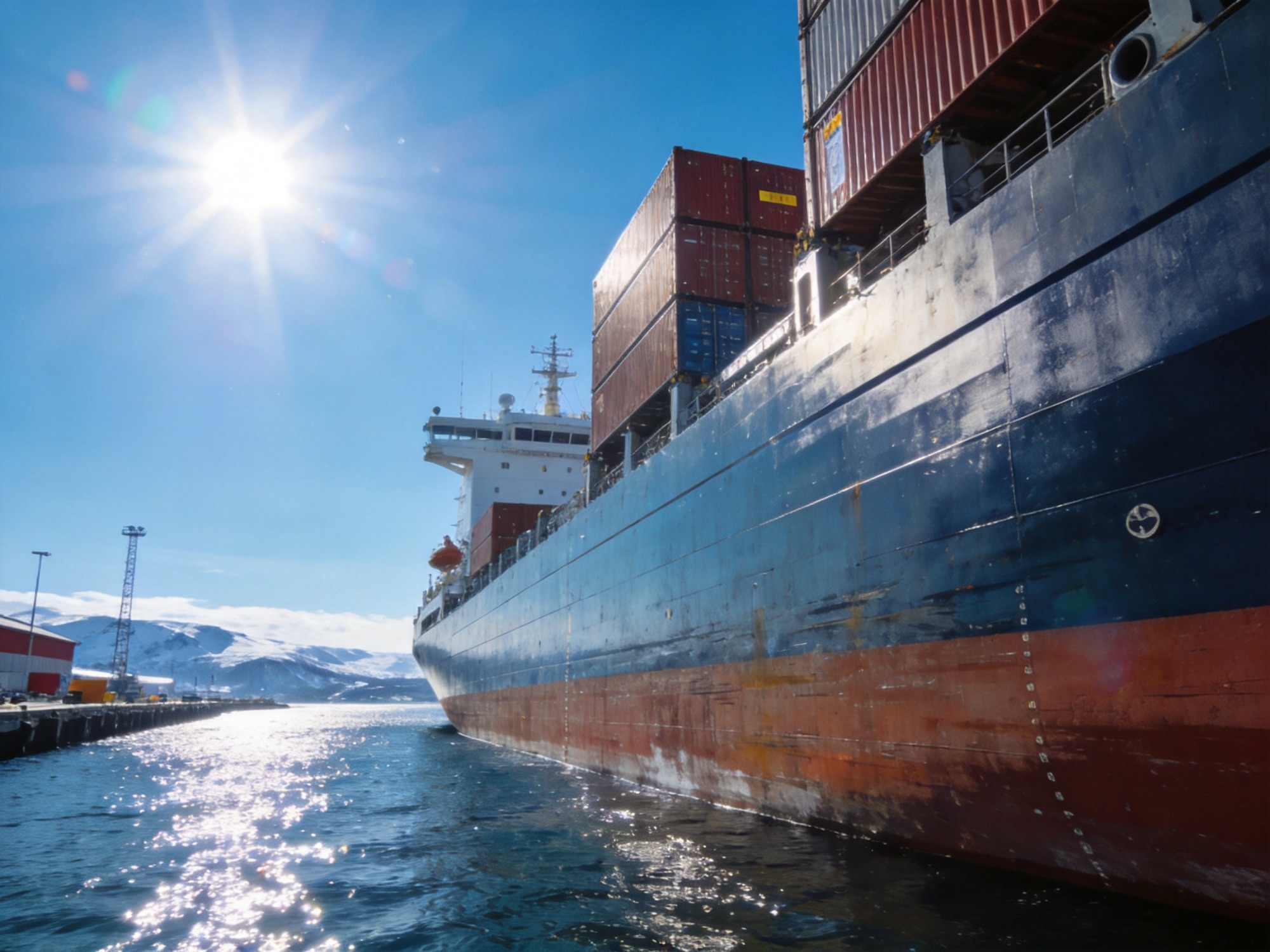 Shipping to the Port of Dublin